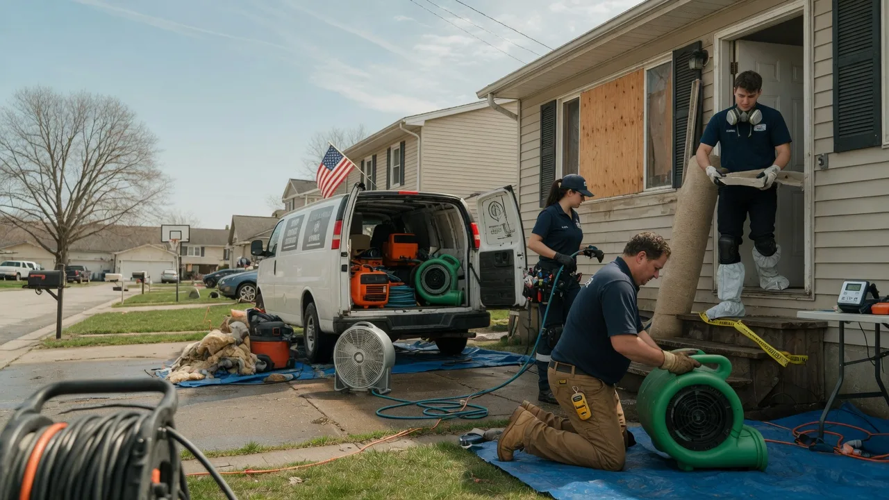 Water Damage Restoration in New Franklin, MO near me